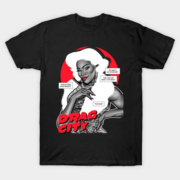 The Bayou Queen T-Shirt by DragCityComics